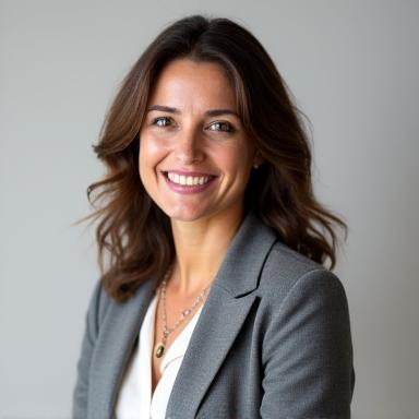 Ritratto professionale della Dott.ssa Elena Bianchi, nutrizionista.